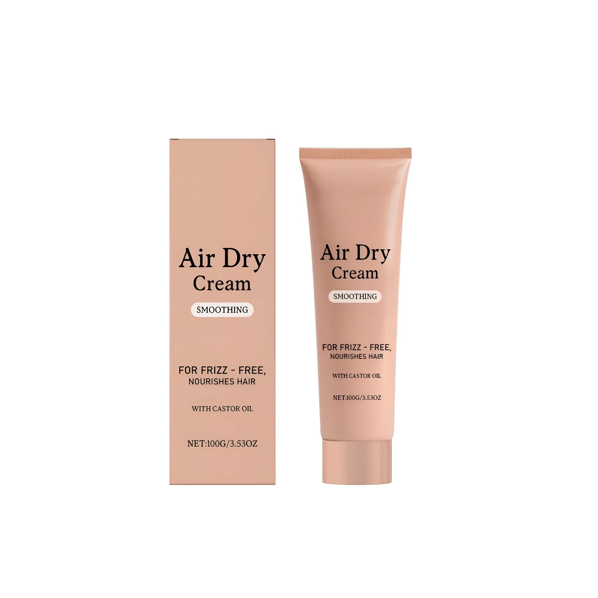 A 100g tube of hair softening care cream with keratin and glycerin for frizzy hair.