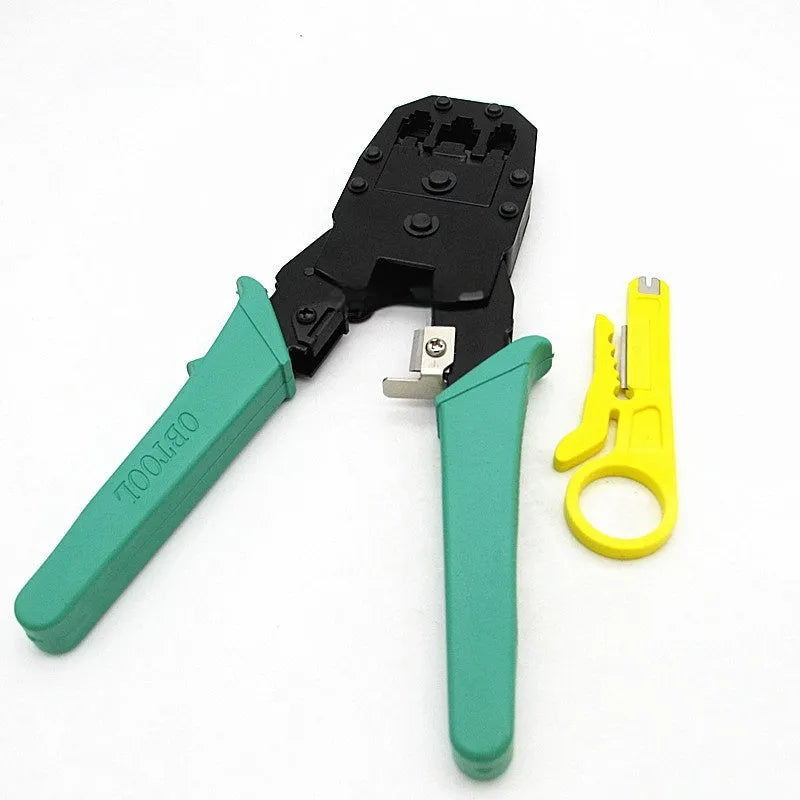 SZ-315 network cable crimping tool with rubber handle for RJ45 and phone wire connections