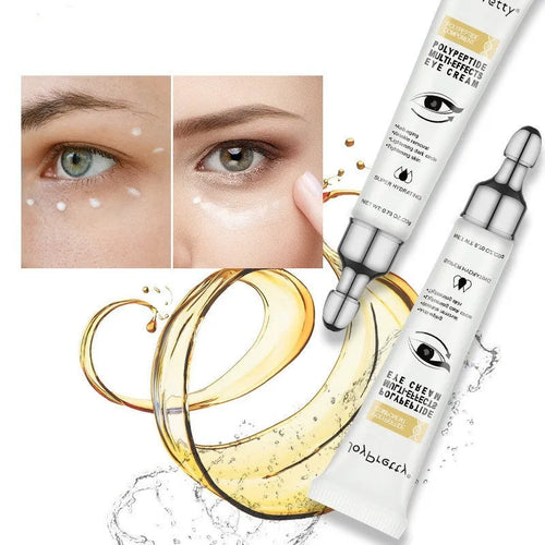 20g jar of peptide anti-dark circle eye cream for reducing puffiness.