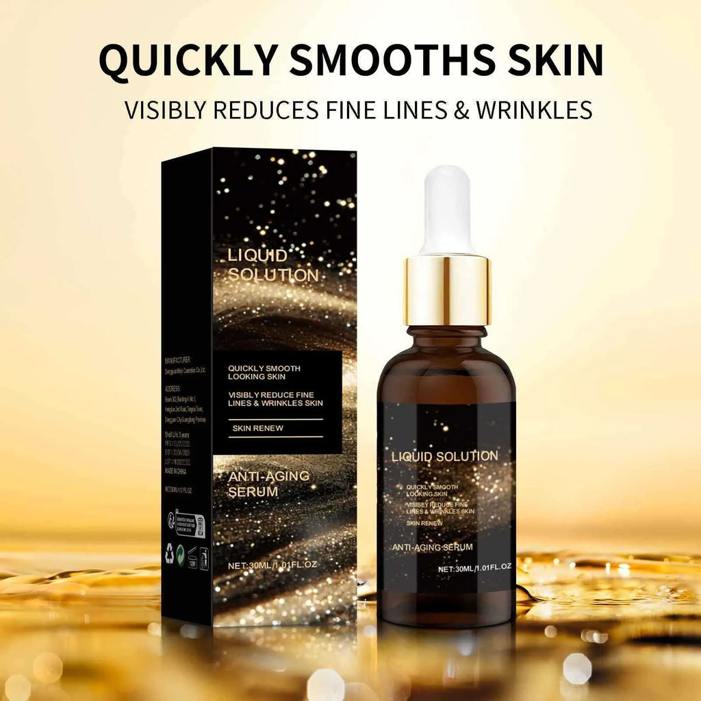 30ml bottle of facial moisturising care solution with hyaluronic acid