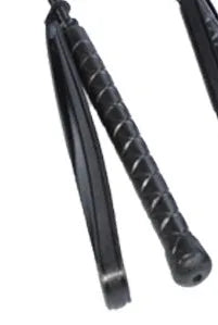 Short low carbon steel rider whip for obstacle training on flat surface