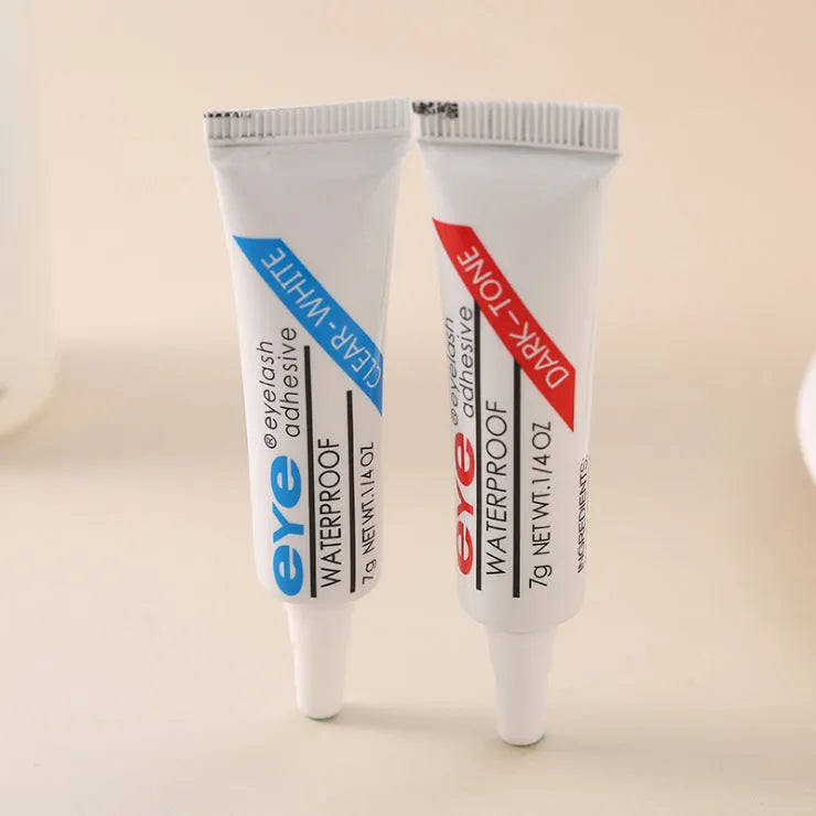2ml transparent dual-purpose false eyelashes glue and double eyelid adhesive with natural oak latex