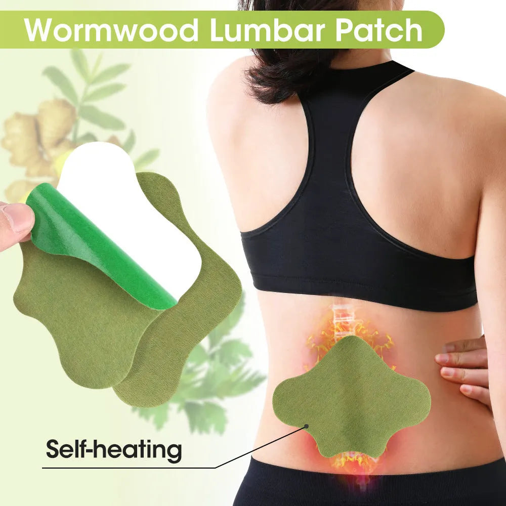 Chinese mugwort herbal patches for knee, back, neck and foot application