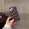 Matte TPU iPhone case in frosted antique white with anti-drop and anti-fingerprint back cover design