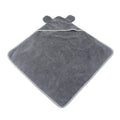 Grey and green ultra fine fibre pet towels for dogs and cats in three different sizes