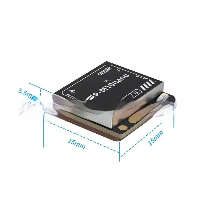 Gepp M10 Series Chip Board Load Indication Receiver GNSS Module u-blox M10 GPS Plastic Construction Colour Options GEPM10 GEPM10DQ GEPM10nano Chip Onboard Indicator Packed in Colour Box for Positioning Applications