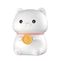 Silicone USB charging night light with gold coin and fortune colours, cartoon animal Zodiac design, 1W, 93x88x121mm