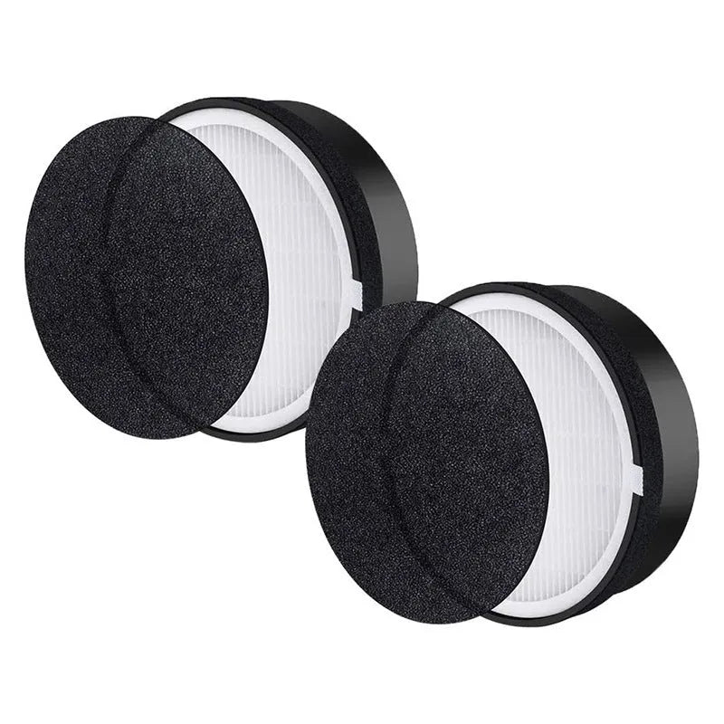 Levoit LV-H132 air purifier replacement filter kit with screen and cotton, dimensions 19x19x6.3cm