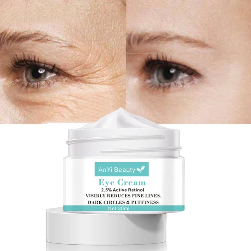30ml eye cream container for women's under-eye skincare with moisturising formulation
