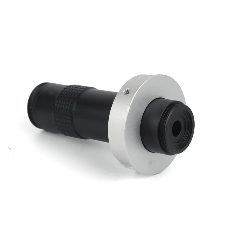 Black industrial camera monocular lens with 130 times magnification capability