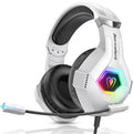 Thunder Wear Luminous gaming headset with microphone showing black with coloured accents and visible 50mm driver size