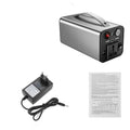 Outdoor storage mobile power supply 45000mAh 180W with AC outlets USB ports LED light in black