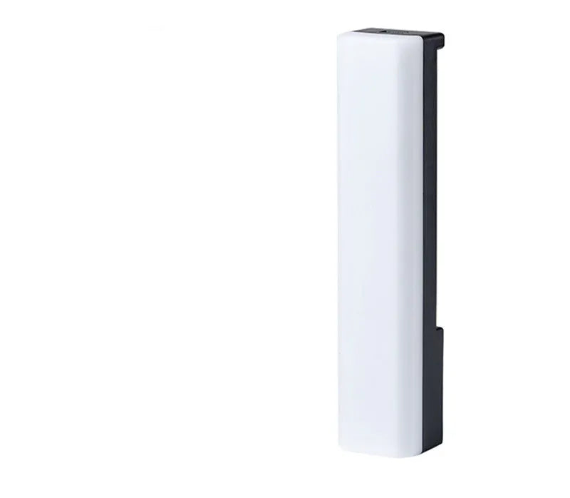 3D RGB LED table lamp with voice-activated rhythm lights in white or black shell on a desk.