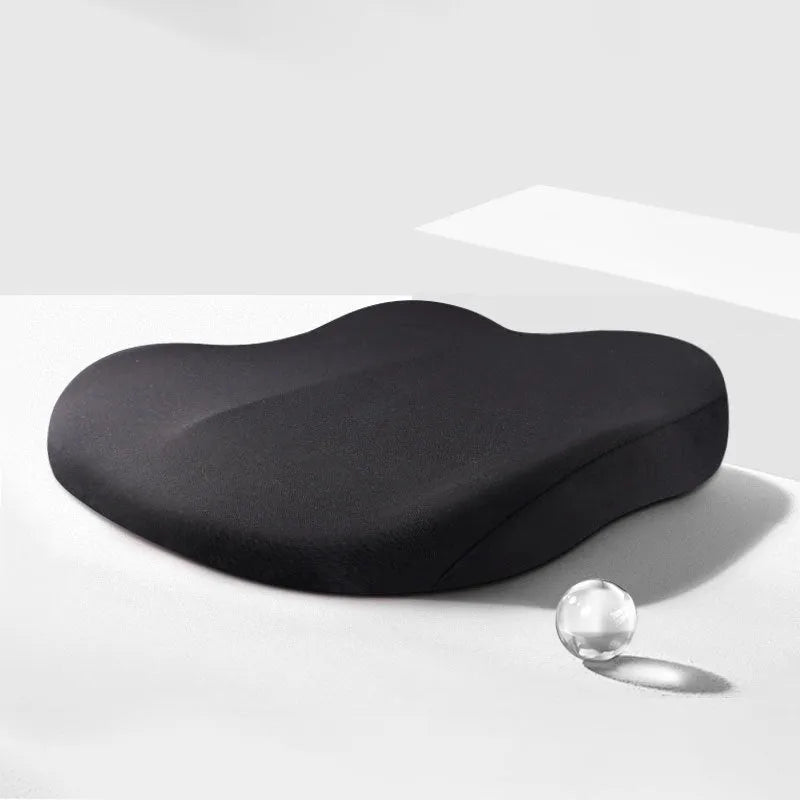 Car heightening seat cushion in Ice Silk fabric measuring 41x41x10cm