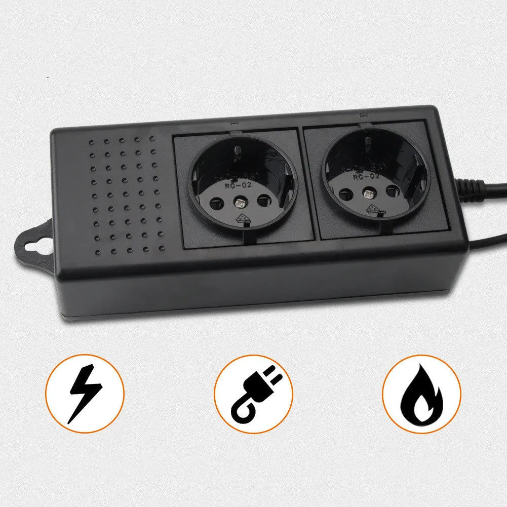 Pet temperature controller with split socket, 220V, automatic refrigeration and heating, 170x70mm