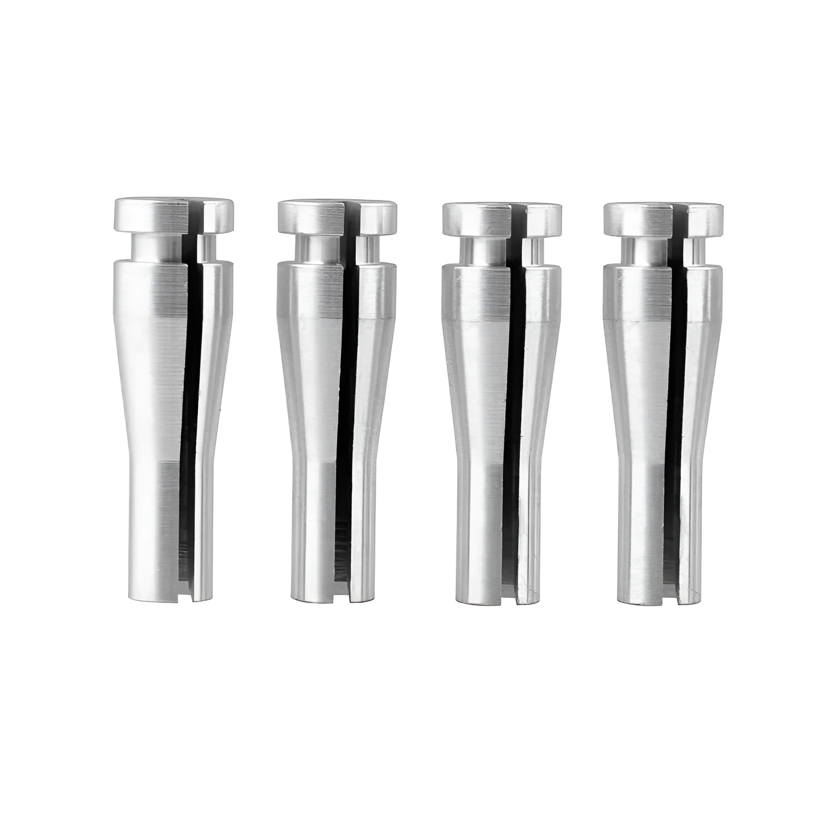 Silver aluminium alloy car door lock cable repair kit for Ford F150 F250 F350 rear cab latch.