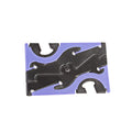 Creative foldable desktop bracket small and easy to carry plastic 8cm by 5cm in red