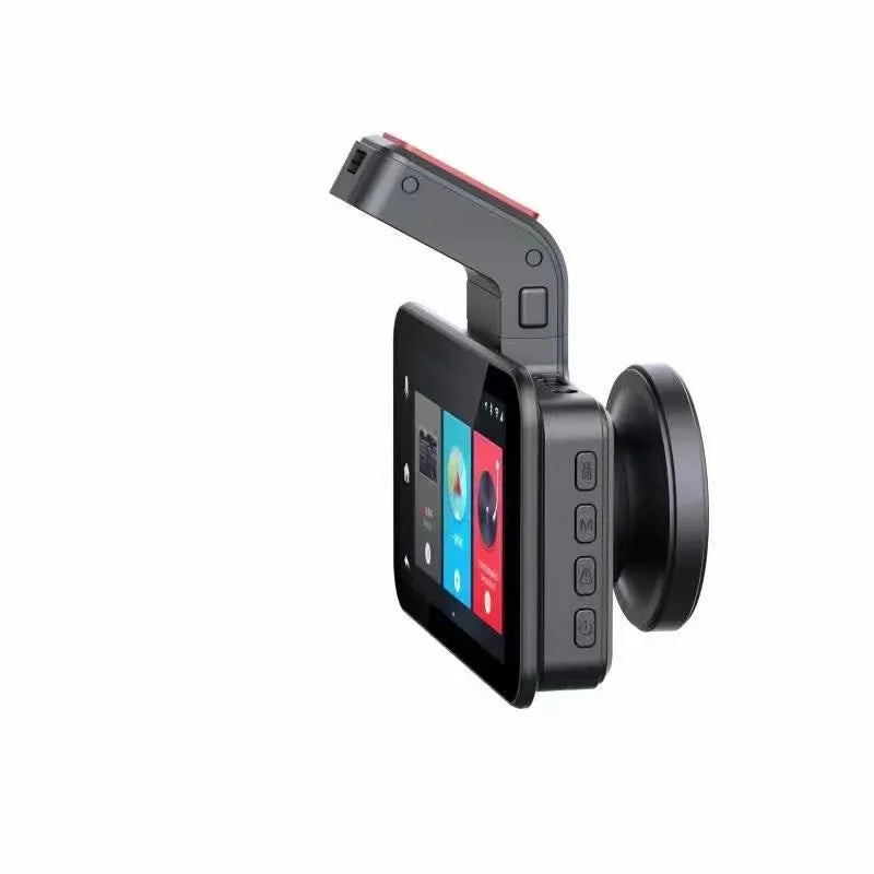 3-inch HD car DVR dashboard camera with double lens front and back recording capability