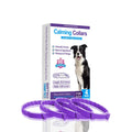 4-pack TPR dog soothing collars, monochrome, 62 cm, six colour options