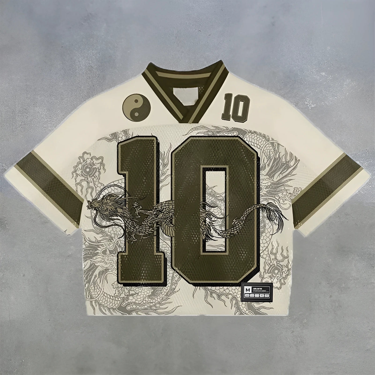 Men's V-neck short sleeve T-shirt, loose polyester quick-drying sports top with letter print, sizes S-2XL