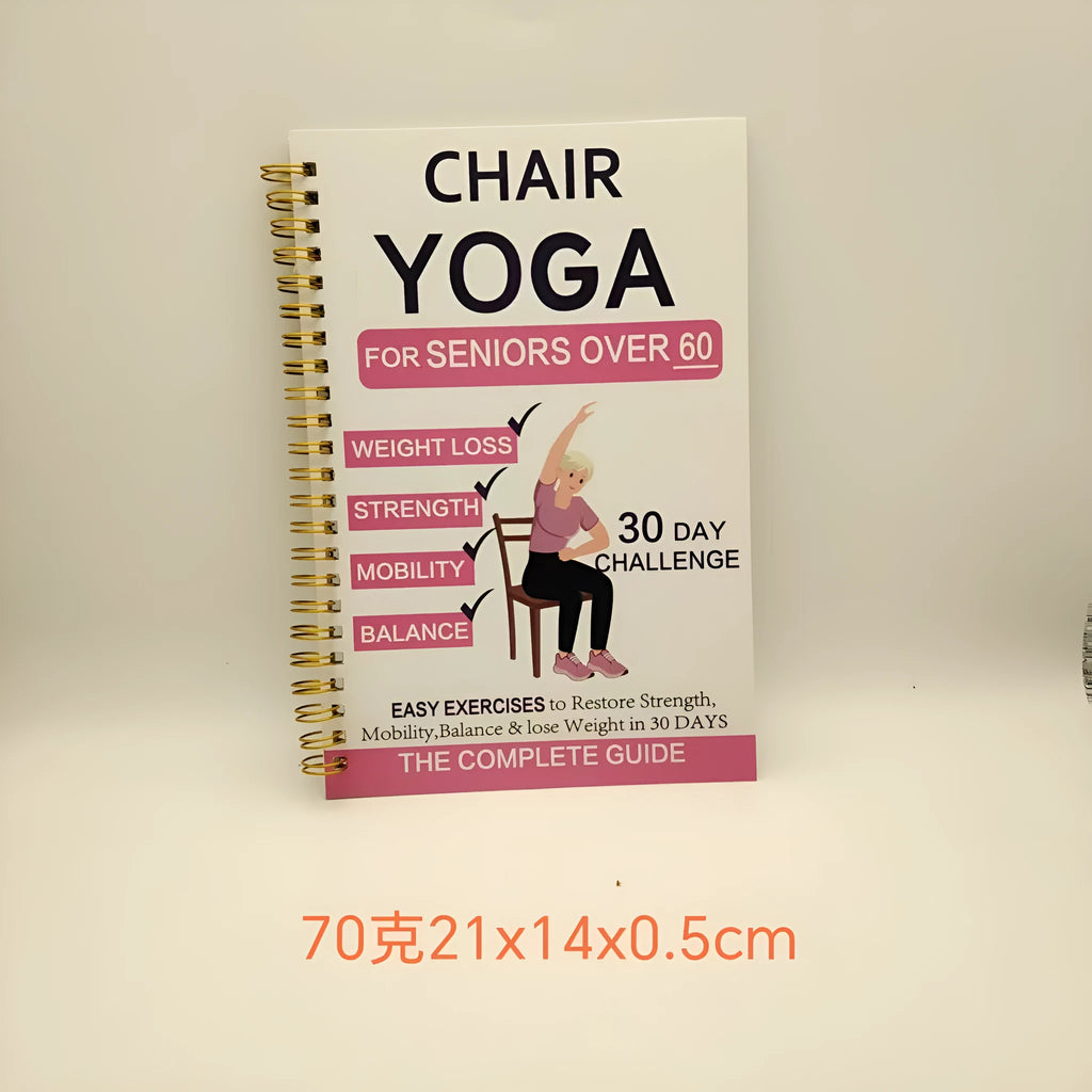 Overcome Procrastination Notebook in A1 size with wood pulp paper and business office cover design