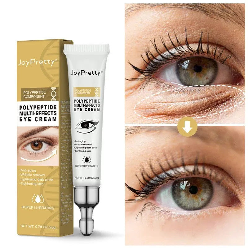 20g jar of peptide anti-dark circle eye cream for reducing puffiness.