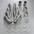 Silver 304 stainless steel high-flow exhaust manifold for Chevrolet LS1 LS2 LS3 LS6 engines