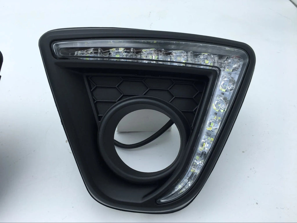 Pair of electroplated Mazda CX-5 daytime running light LED bulb units
