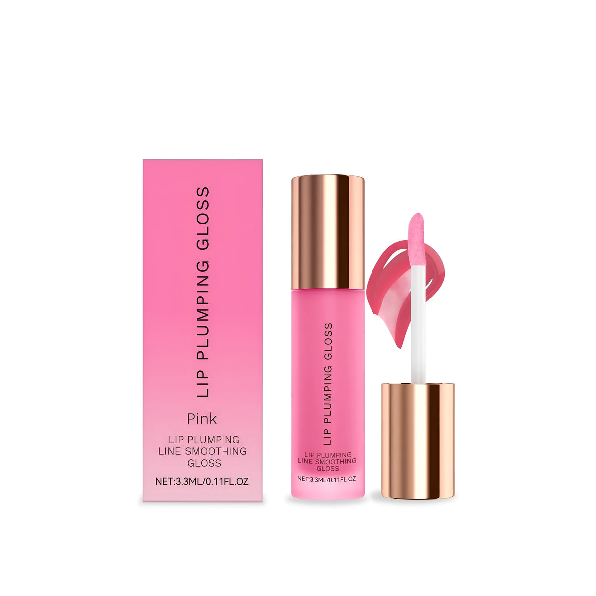 Peeling Water Light Glass Dudu Lip Moisturising Oil tube with glossy finish, available in multiple styles
