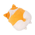 Orange semi-closed cat sleeping bag bed with warm winter design measuring 65x53x12cm
