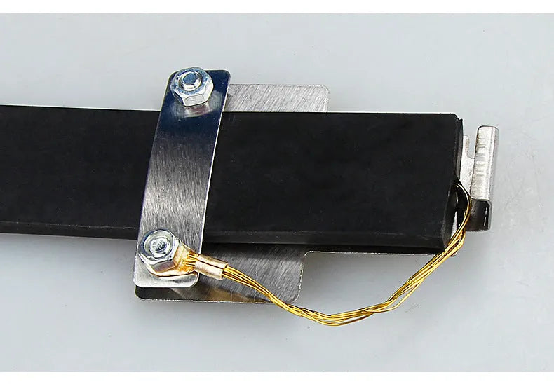 Black car electrostatic grounding belt with 370mm copper chain for saloons, SUVs, and vans