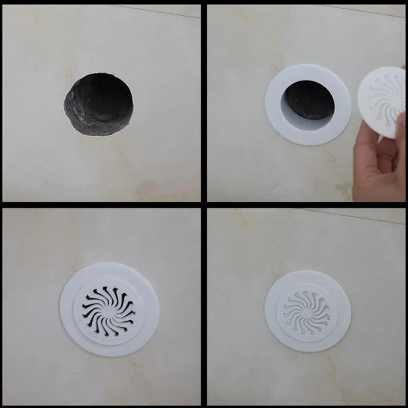 Plastic air conditioning hole cover set with multiple sizes and sealing glue
