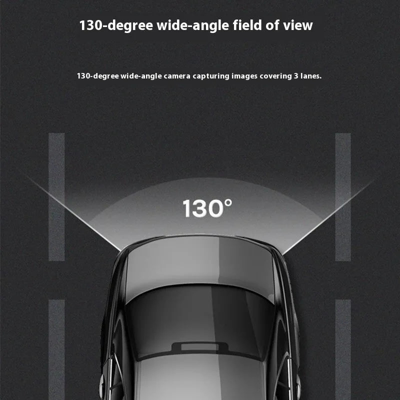 Midrive RC09 70 metre rear recording camera with compact plastic housing and mounting accessories