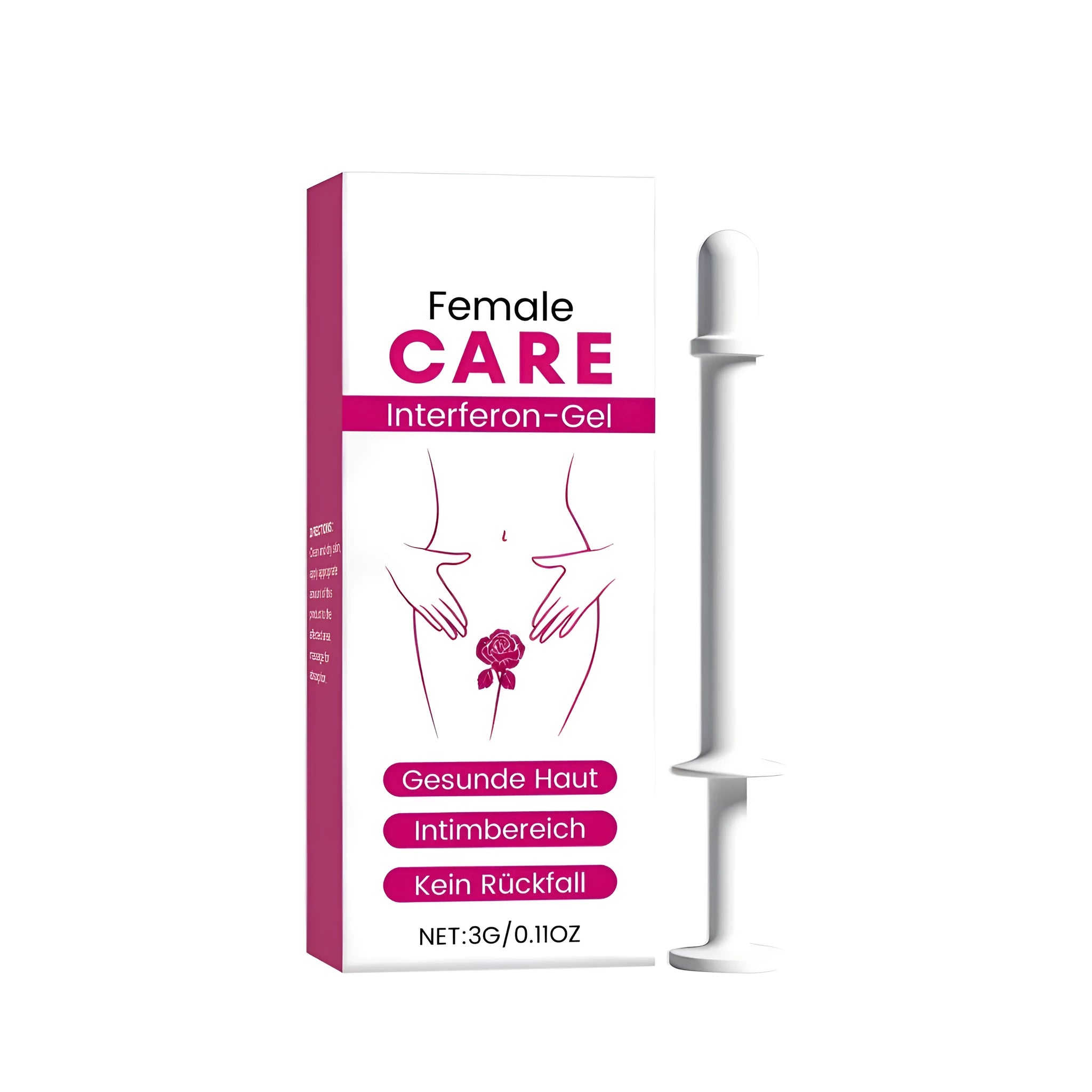 3G tube of female intimate care gel with natural botanical extracts