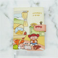 A5PU colour page hand ledger notebook with thread binding and 180 Daolin paper sheets