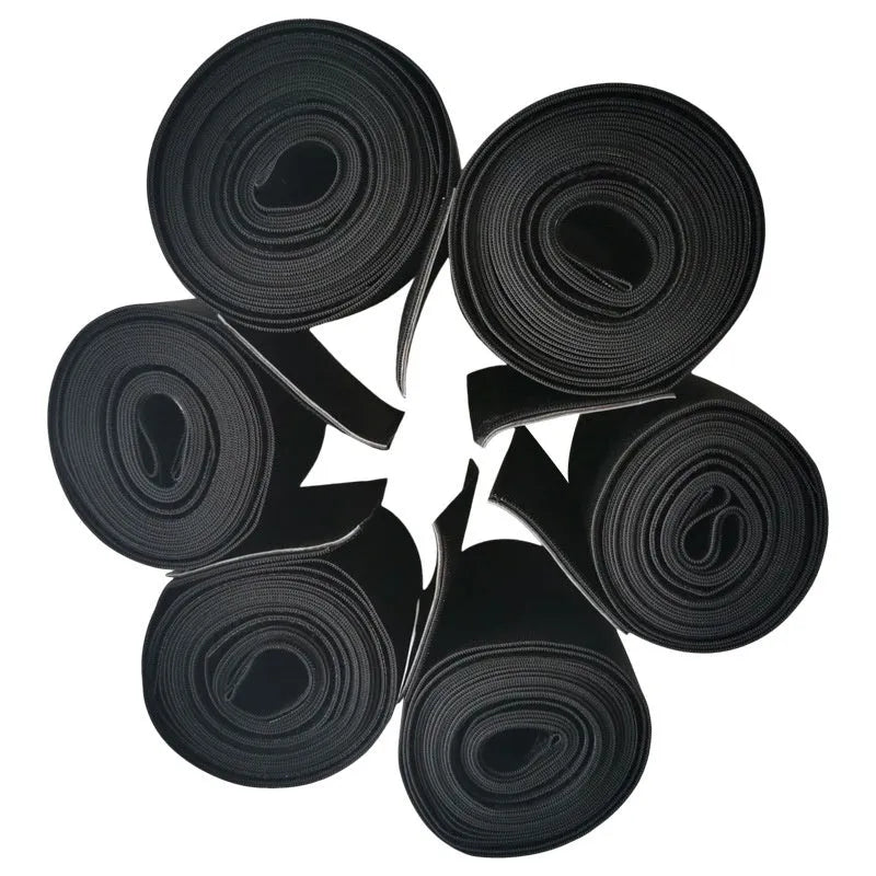 Polyester waist trainer exercise restraint belt in 10cm width showing length options from 1 to 8 metres