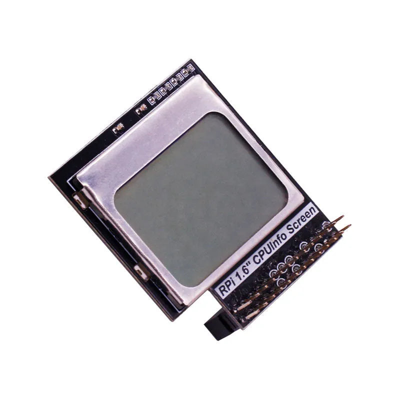 1.6 inch LCD display module for Raspberry Pi with a physical backlight switch on the side
