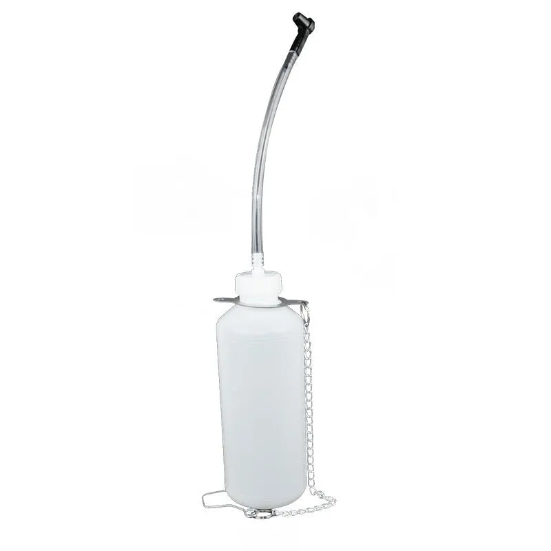 Pneumatic brake fluid replacement machine with pressure gauge and 5 litre capacity tank