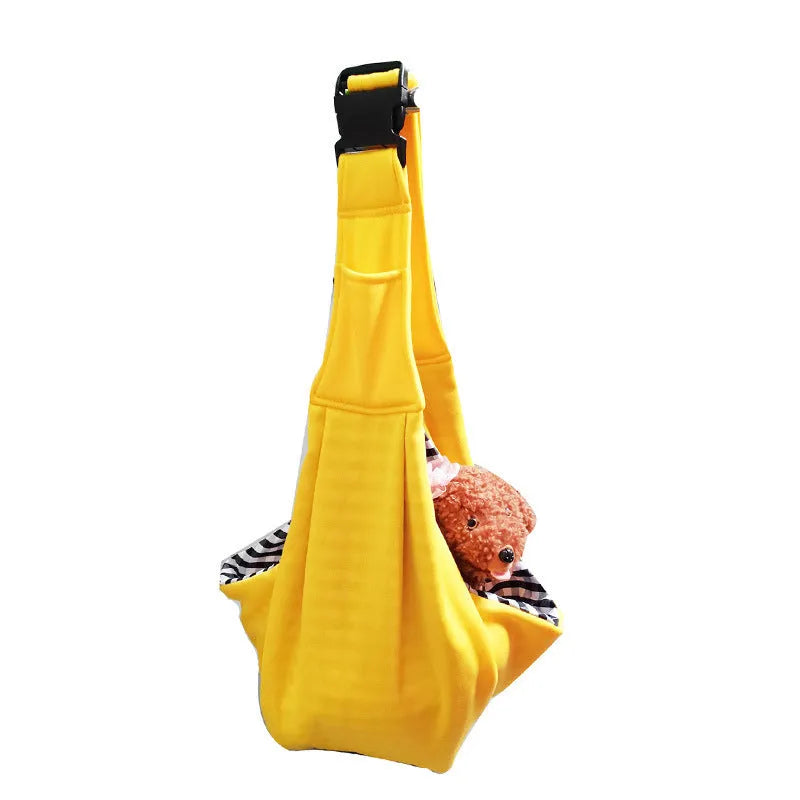 Foldable large capacity cat messenger bag in one of six colour options.