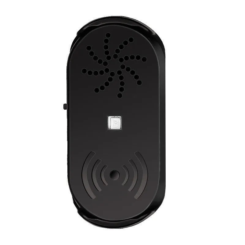 Black car door reminder with infrared sensor for vehicle security