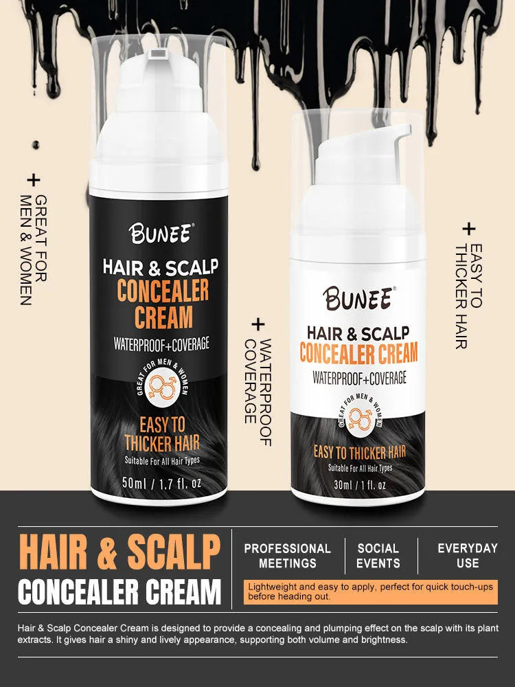 30ml hair concealer pomade for thinning hair coverage and scalp nourishment