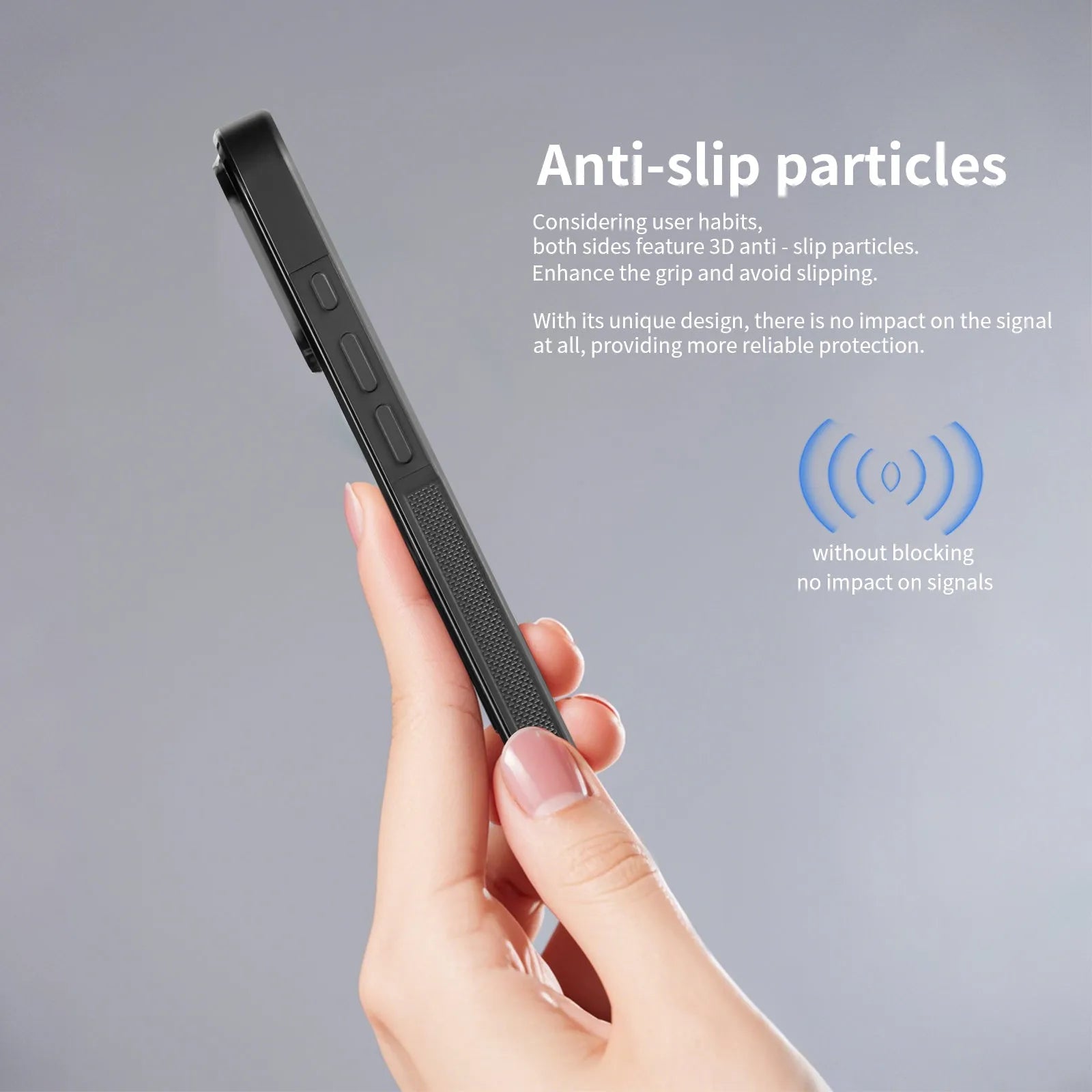 17 Series Twill Black mobile phone case for iPhone 12-17 series protective cover