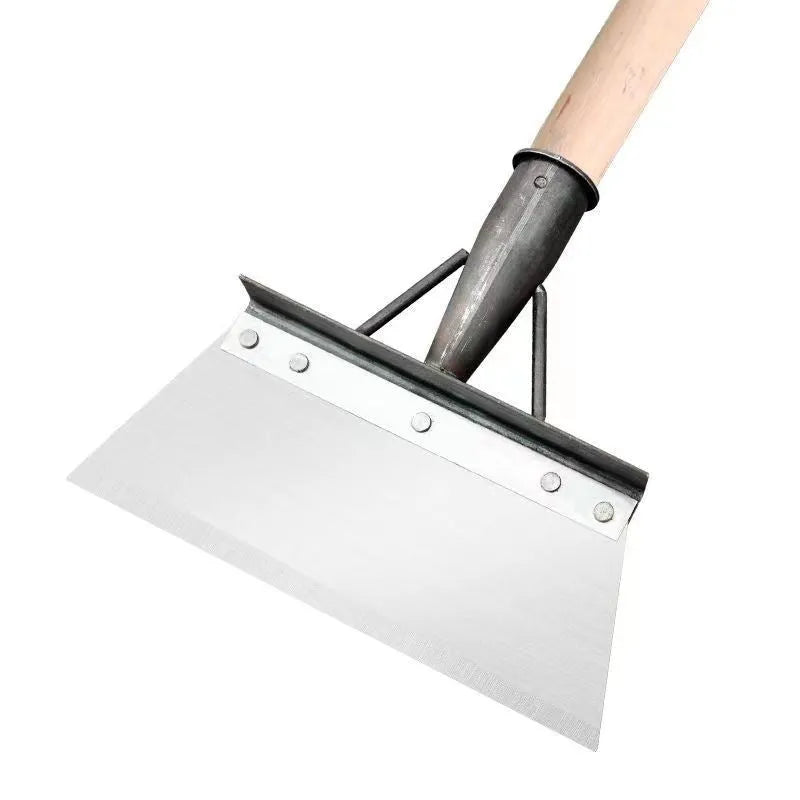 300mm manganese steel cleaning shovel with thickened construction for garden work and home maintenance