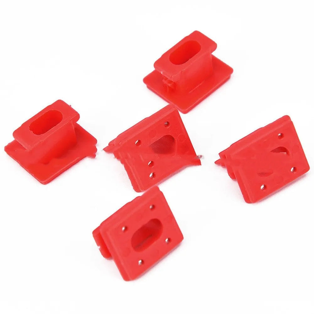 10 plastic BMW interior door trim panel snap clips replacement set