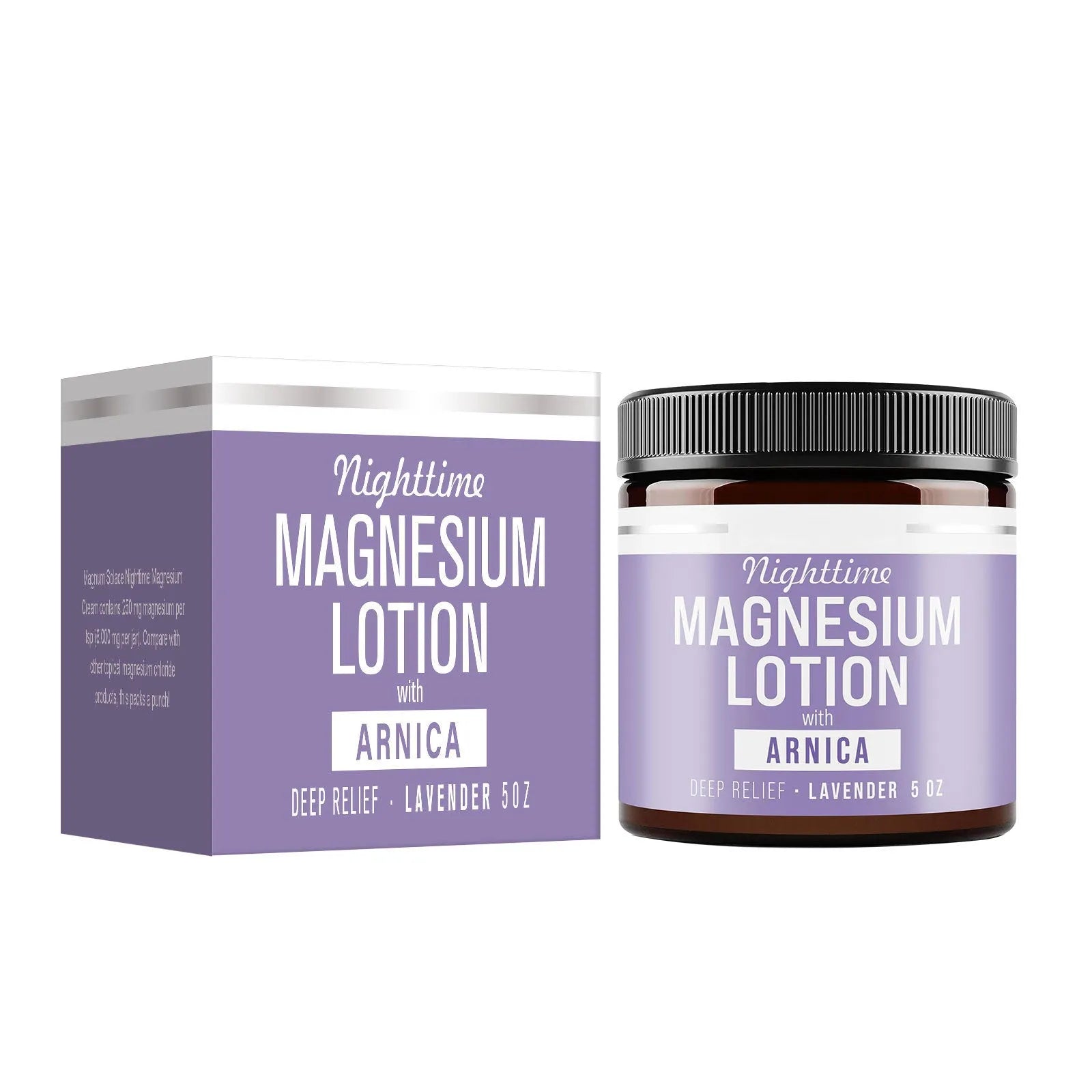150ml magnesium body butter cream tub with shea butter and arnica extract