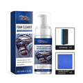 Fast Car Interior Cleaner Kit with spray bottle, microfibre cloth, and sponge for cleaning car dashboards.
