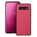 Samsung Galaxy phone case in a choice of colours, showing TPU and PC construction.