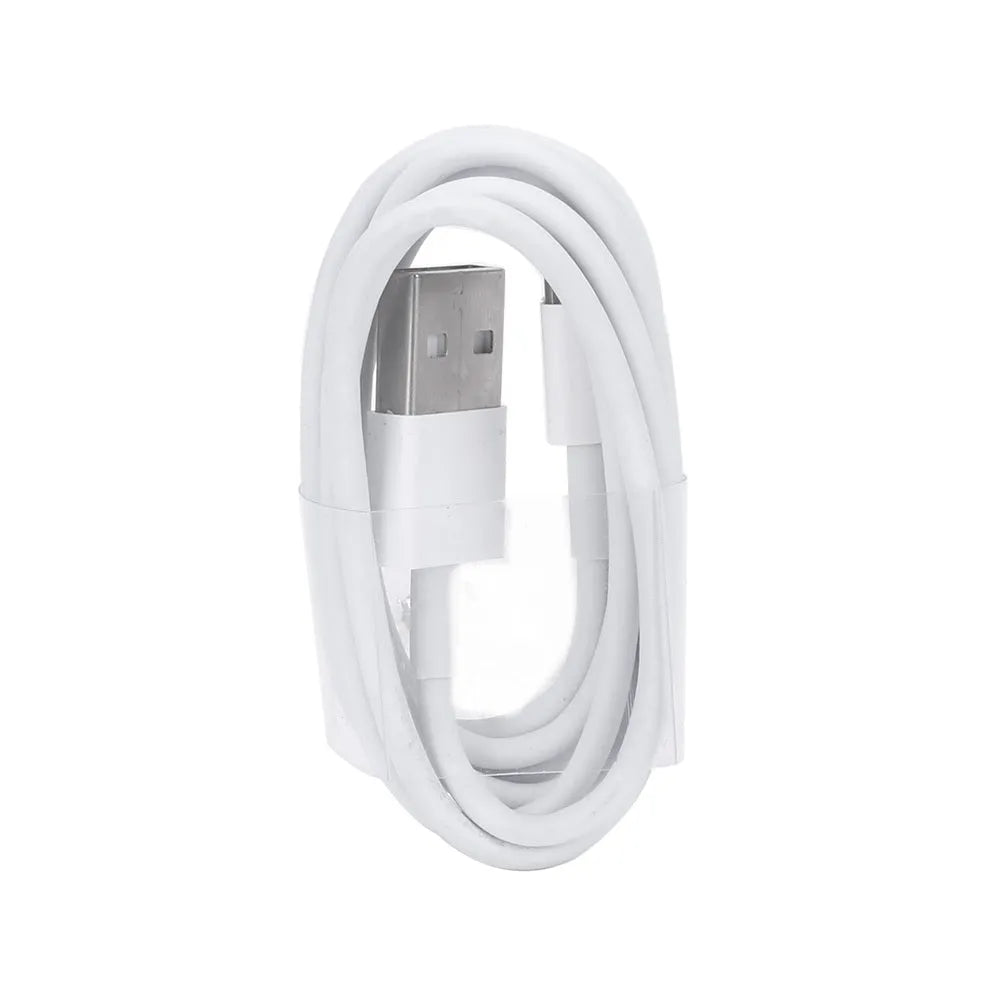 USB travel charger with cable compatible with iPhone and iPad devices