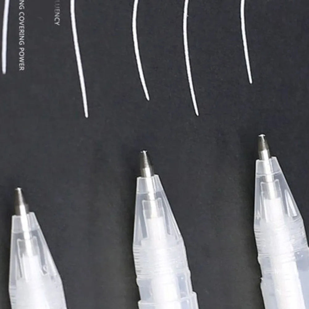 Touchnew highlight pen with 0.8mm tip in golden, silver, or white colours for hand-painted card work