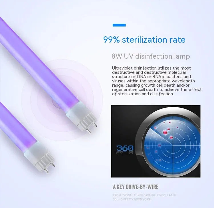 Compact silver UV steriliser with stainless steel chamber for salon tools.